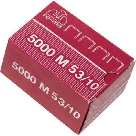 PUNTI METALLICI M 53/10 ZNC Cf. 5000 Pz.