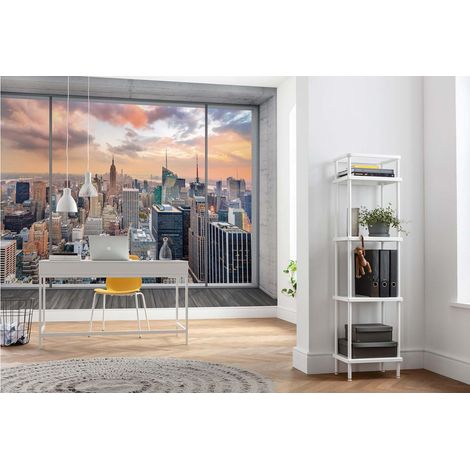 Komar NYC Outlook 368 x 248 cm, Papier peint panoramique XXL4-073, photomurale sur intissé (1/3)