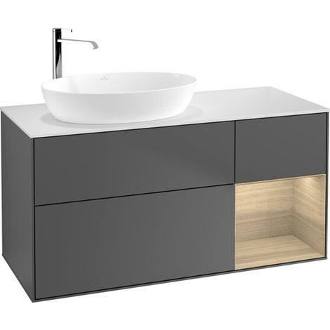 Villeroy & Boch G931PCGK Meuble sous-lavabo Finion G93 (1/2)