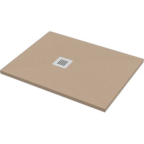 ERCOS Piatto doccia rettangolare 70x100 sabbia effetto pietra codice prod: BPMARSSTON7010 (1/2)