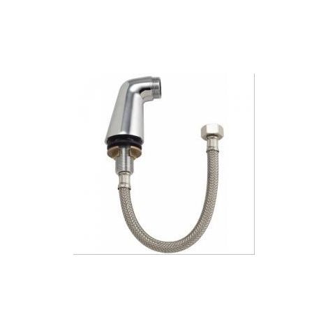 Colonnette Luxe Ø46mm avec flexible (F1/2''-M3/4'' L=50cm) ACS