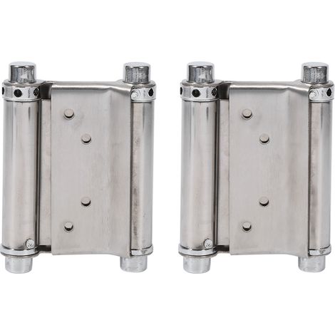 Set mit 2 doppeltwirkenden Federbändern, 7,6 cm (3 Zoll) lang, für Schwingtüren in Salons/Cafés. (1/5)