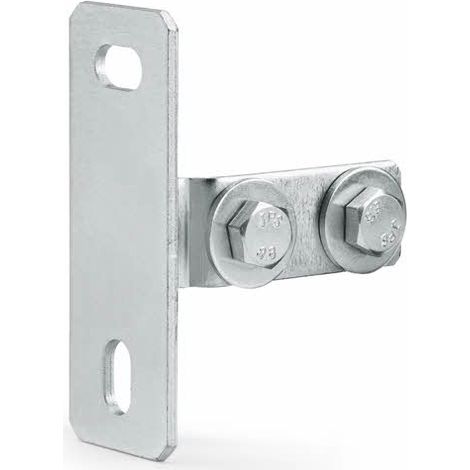 Caja de 50 - Soporte vertical para cargas ligeras tipo "C" - Zincado M10 (27/18-28/30) - Caja de 50 (1/2)