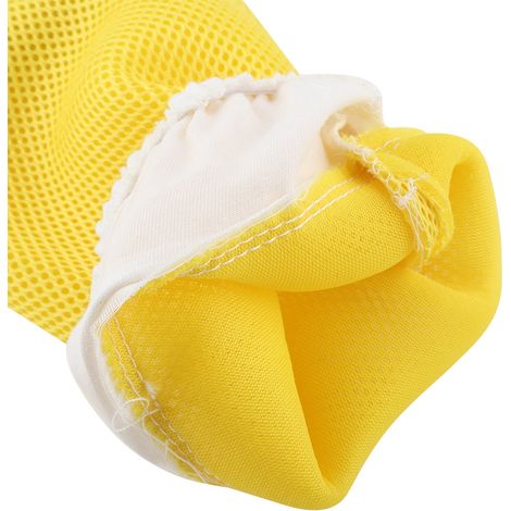 Gants de protection pour apiculteurs à manches longues en maille, outil de travail pour apiculteurs débutants, taille XL (1/5)