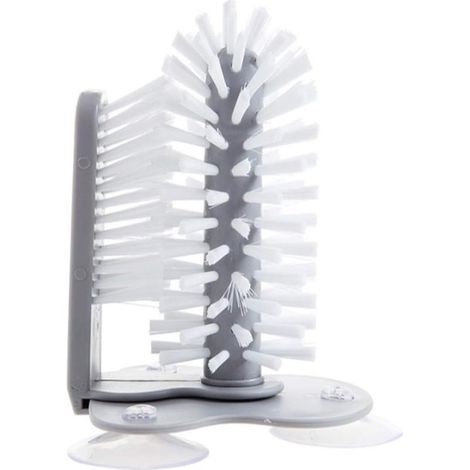 AGE Brosse de nettoyage du verre avec ventouse, brosse verticale paresseux, base de ventouse de déviation du verre (1/5)
