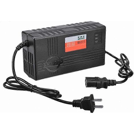 Chargeur 60V 20AH avec 6 indicateurs LED pour batteries au plomb-acide de scooters électriques et de vélos (1/4)