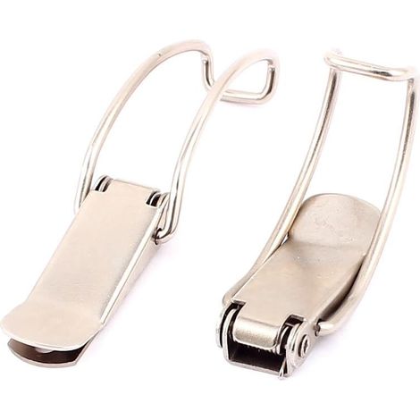 Boîte à outils Koffer Brust Schubladenschrank Metall Gefederte Toggle Latch Moraillon 2 pièces (1/2)