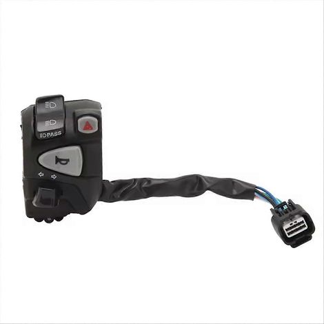 22-mm-Lenkerbaugruppe, Abblend-/Fernlicht, Warnblinker, Blinker für Click 125 150 (1/5)