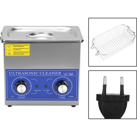 3.2L 120W synchronisation mécanique chauffage Mini nettoyeur à ultrasons machine de nettoyage prise américaine 100-120V (1/5)