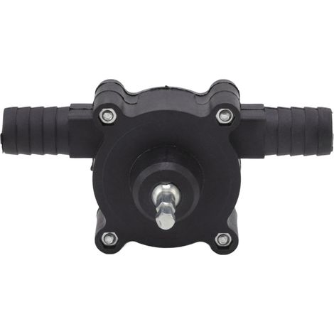 Pompe auto-amorçante à perceuse électrique pour usage domestique, robuste, manuelle, pour le transfert d'eau et d'huile. (1/5)