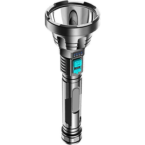 Lampe torche LED de nuit, lampe torche ultra-lumineuse, rechargeable par USB (1/5)