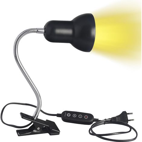 Solarbetriebene Reptilien-Wärmelampe mit UVA/UVB-Spot (25W + 50W + 75W) (1/5)