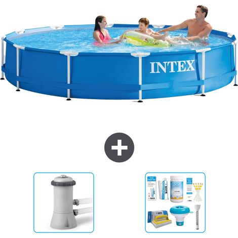 Frame Pool Rund - 366x76 cm - 5-teilig S21341 (1/3)