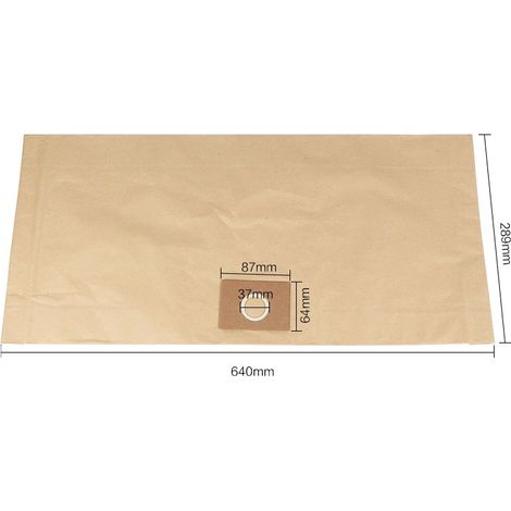 Compatible with accessories for the Baojiali GY-308 vacuum cleaner: dust bags, garbage bags, paper bags, filter bags, 15 l (1/4)