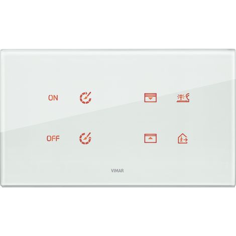 VIMAR - 21667.71 Placca 5MBS (2+blank+2) acqua