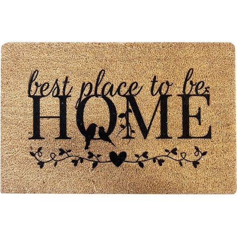 Zerbino in cocco, zerbino d'ingresso Doormat Multicolore (1/3)