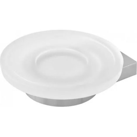 Portasapone in Acciaio Cromato Futura Dim. Cm (Lxp): Ø 10 x 15 Idroweb