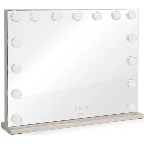 Specchio illuminato 24w grigio - DOS207 - Livoo