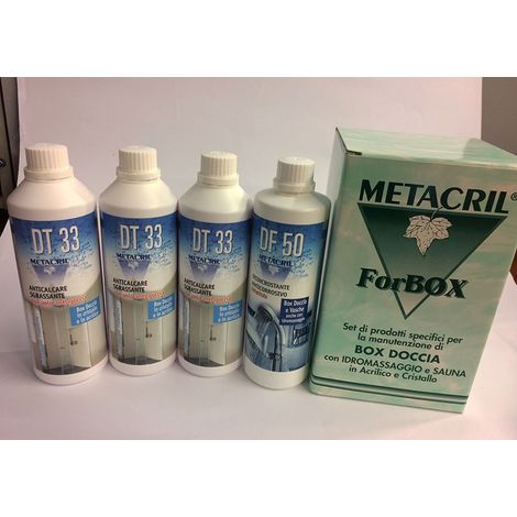 ForBox - set prodotti per manuntenzione box doccia Metacril 02400001