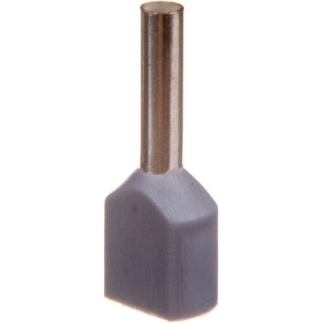 Guaina terminale isolata per cavi HI 2X0.75/8 DIN E08KH-02020104201 /100 pezzi/