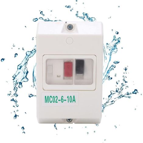 Wasserdichter Leitungsschutzschalter, Motorschutzschalter, elektrischer Schutzregler mit 50/60 Hz Frequenz, 220 V/380 V (1/4)