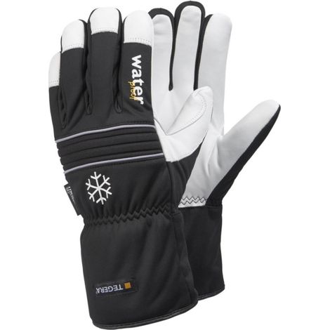 Guantes de trabajo ejendals tegera 296 cuero plena flor reutilizables (1/3)