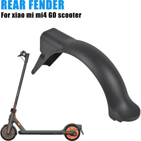 Garde-boue arrière droit pour scooter mi4 GO, en plastique noir, en stock et disponible en dropshipping. (1/5)