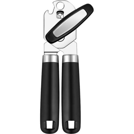 Ouvrez-leur en acier inoxydable Ouvrez-leur de bouteille multifonctionnel noir (1/5)