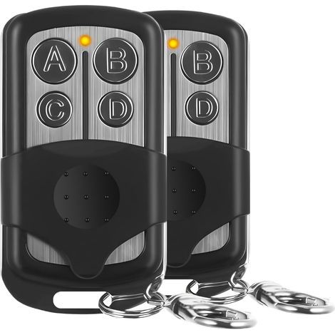 Lot de 2 télécommandes porte garage universelles - Compatible LiftMaster 893LM (1/5)