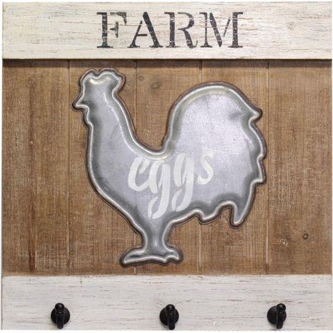 Cintre en bois poule 3 places cm40x40x7,5