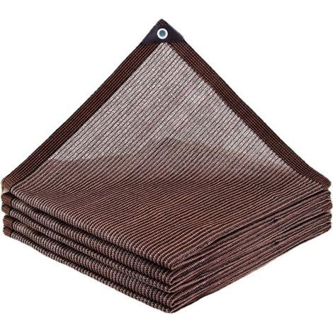Filet de Protection Solaire 1x2m Voile Solaire avec 90% d'ombrage Filet d'ombrage Jardin Filet de Protection UV Respirant Rafraîchissant Filets de Balcon Filet de Protection Contre Le Vent (1/5)
