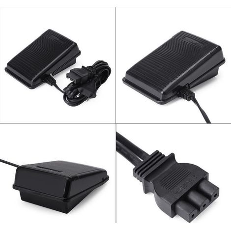 1 Stück Nähmaschinen-Fußpedal-Ersatzteile für Singer EU-HUA-Stecker (1/4)