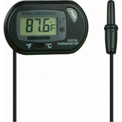 Mini thermomètre à ventouse pour aquarium ST-3, sonde électronique pour aquarium, indicateur de température - 50-70 degrés, affichage numérique, sonde étanche (1/4)