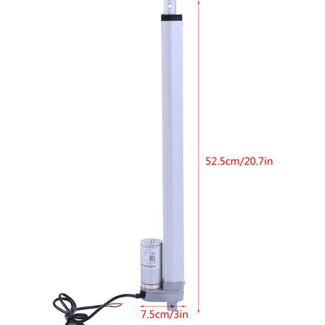 12 V Leistung, 1500 N Hub, 200-750 mm Linearantrieb, Hubmotorbefestigung (400 mm) (1/5)