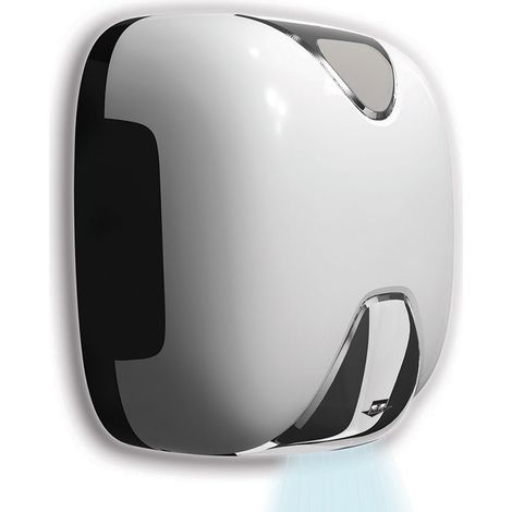 Asciugamani Elettrico con Fotocellula 1450W Vama Laser Flow UV Basic BF Bianco (1/4)