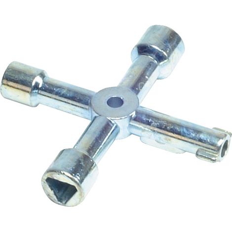 Monument MON2059 Multi Purpose Four Way Key 2059M Radiator Key