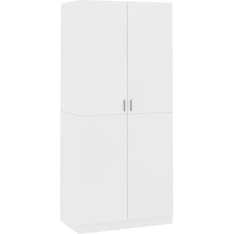 Garde-robe Blanc 90x52x200 (1/5)