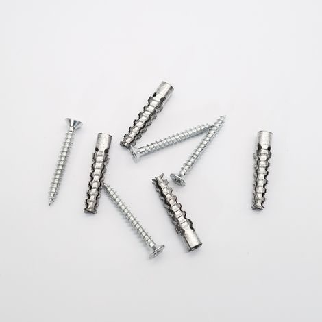 Direct sales of plastic expansion tubes, expansion screws, and bolts self-tapping decorative painting installation and fixing flat head thread, 305 (36 pieces). (1/5)