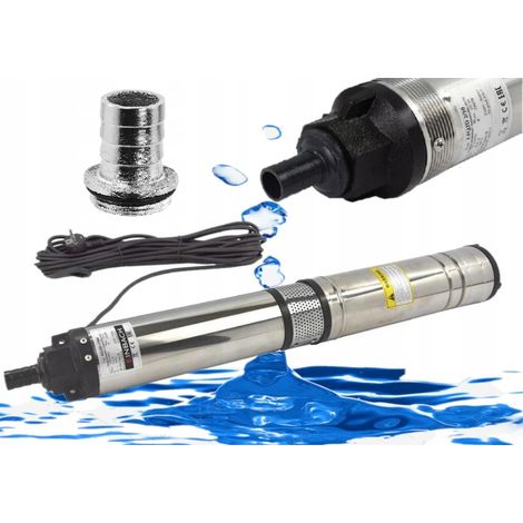 Pompe submersible 3,5 QJD 2-10 - 750W - Acier inoxydable - Haute performance et durable (1/5)