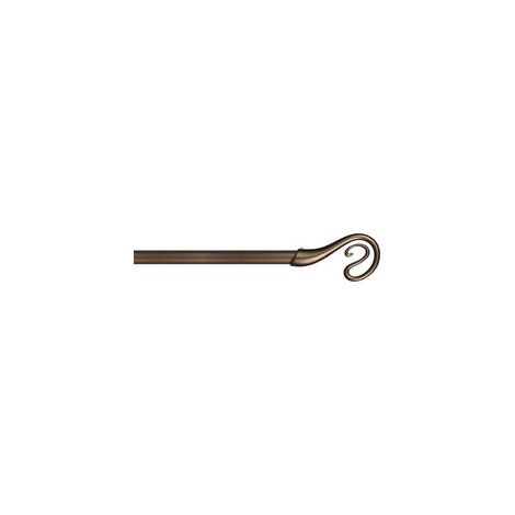 BASTONE METALLO D 20/19 120/210CM NAIROBI BRONZO- 6,0 pz