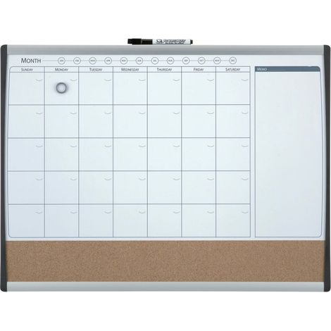 nobo Rexel 1903813 tabellone magnetico nero argento (1/5)