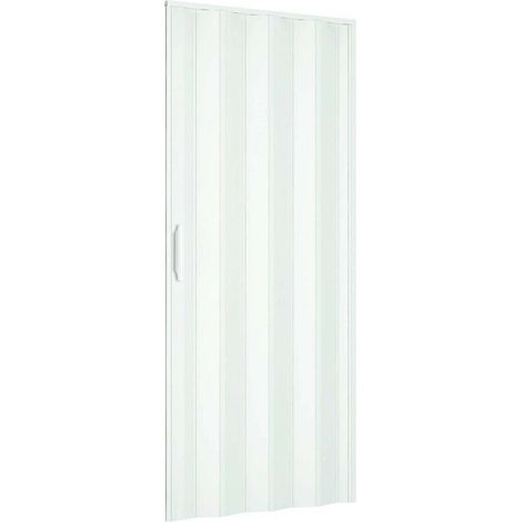 Puerta corredera de PVC para interior de 82x210 cm blanca (1/6)