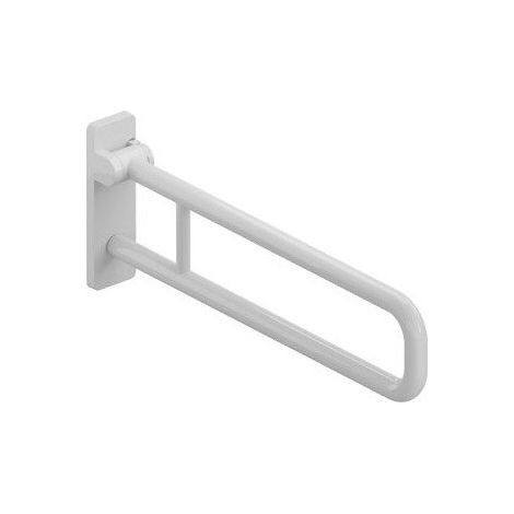 Barra de apoyo para WC SERIE 801 rojo d : 33mm Alu 700mm gris claro