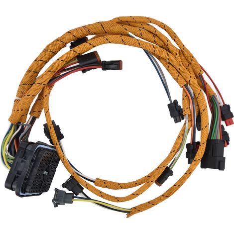 Faisceau de câblage moteur pour Caterpillar CAT E324D E325D, remplacement de harnais électrique 381-2499, adaptable (1/5)