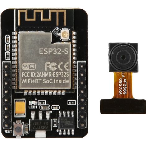 ESP32 CAM, module de caméra de carte de développement 5V polyvalent pour les appareils intelligents domestiques (1/5)