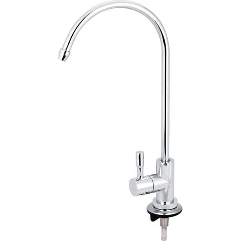 Robinet d'Évier de Cuisine 1/4'' Tactile pour Osmose Inverse - Cou d'Oie avec Filtre d'Eau Potable et Connexion Rapide, (1/5)