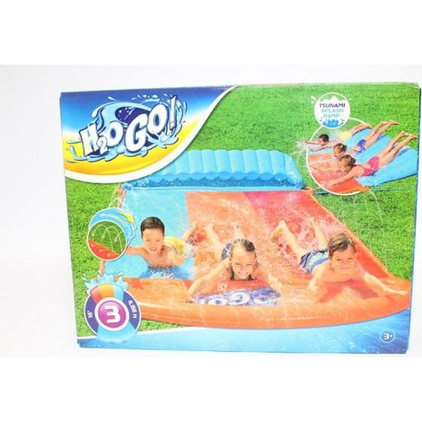 Pista Deslizante con Rampa de Salto Triple Bestway 488x214 cm (1/5)