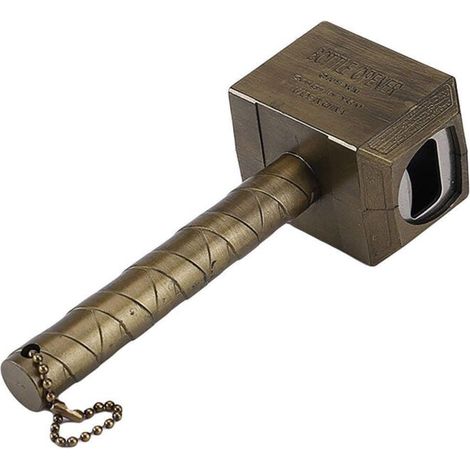 Ouvre-bouteille Marteau de Thor, ouvre-bouteille créatif pour bar à domicile, bronze (1/5)