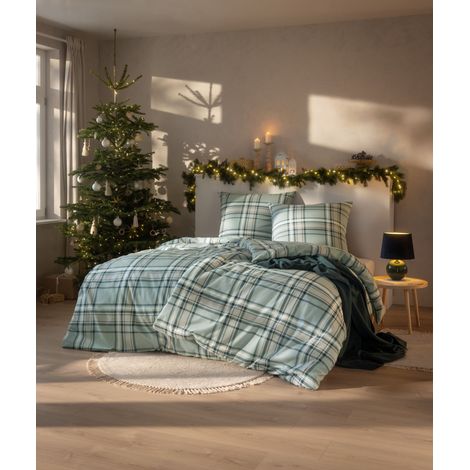 Estella 4459/080 Hannes Flanellbettwäsche 160x200cm 3-teilig