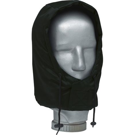 LAVI Kapuze für Pilot-Jacken NORWAY Baumwolle/Polyester, Protector, Schwarz (1/2)